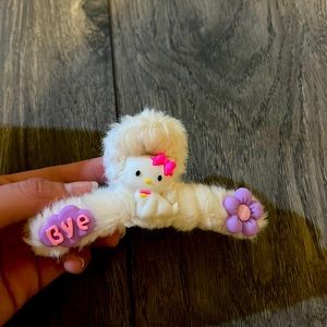 Hello kitty hair clip